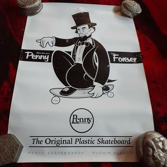 Penny Skateboards-5 different posters-16" by 23"-pushing plastic Australia- - Picture 5 of 7